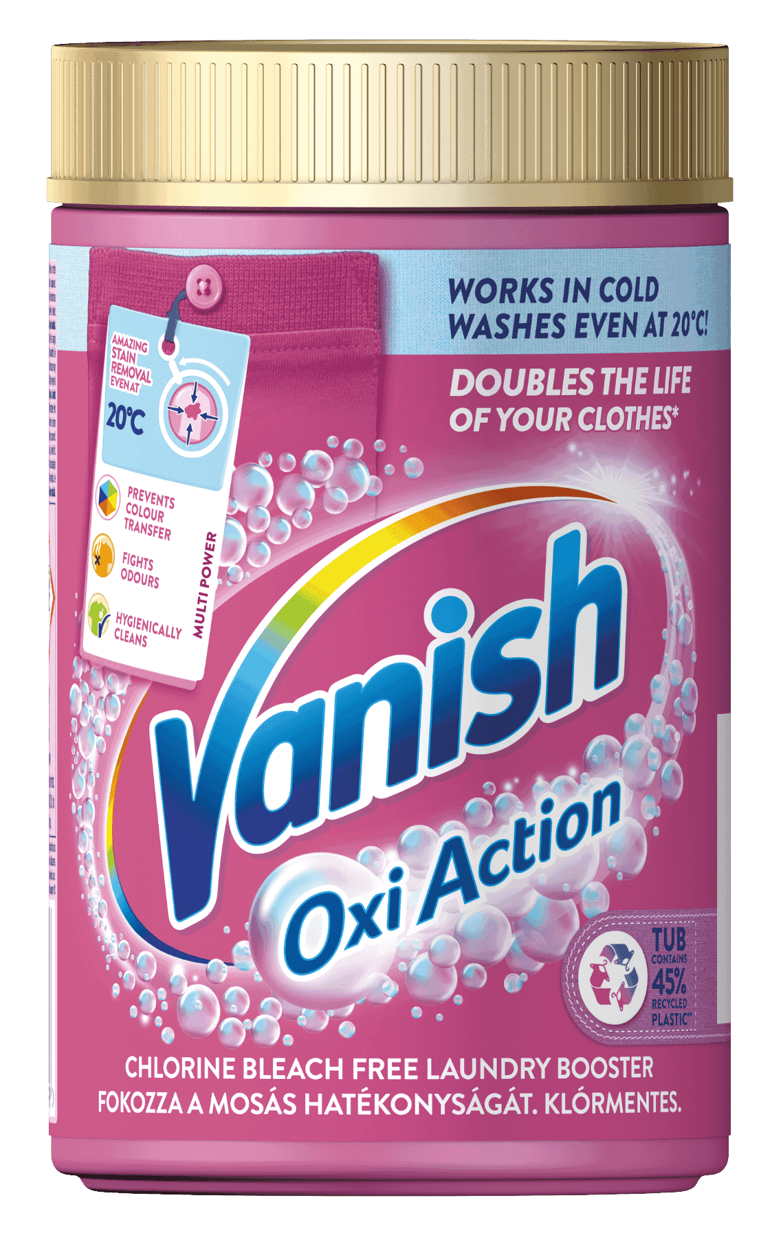 Vanish Insecticide Vanish Oxi Action Folteltávolító Folyadék | Vanish HU